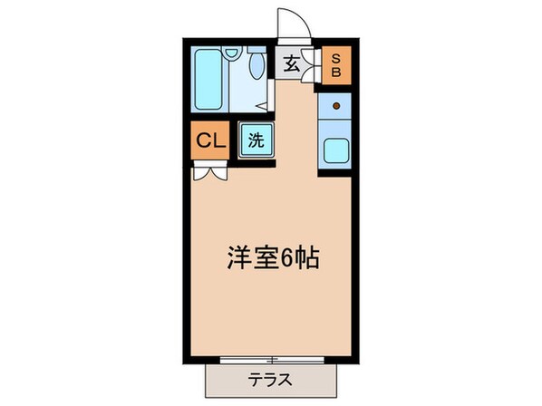 エステート山王の物件間取画像